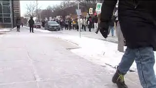 LIVE: Milwaukee protest at Red Arrow Park after fatal Minneapolis shooting