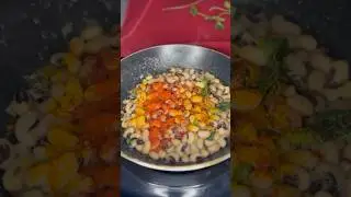 Lobia Chaat Recipe | Black-eyed-pea Recipe #chaat #snacks #shortfeed #shorts