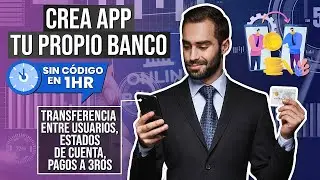 Crea tu App Tipo Banco, transferencias entre usuarios y pagos a 3ros!