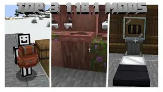 My TOP 3 Favourite Forge 1.18.1 MINECRAFT Mods!