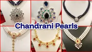 Chandrani Pearls Garia - Pearl Necklace Design - Pearl Earrings  #chandranipearls #pearlnecklace 