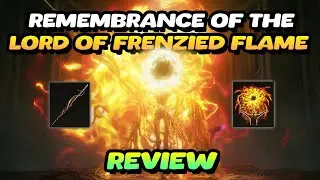 Remembrance of the Lord of Frenzied Flame | Midra Boss Weapon & Incantation | Elden Ring DLC