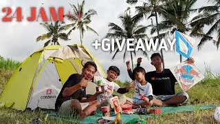 24 JAM KEMPING DISAWAH SAMBIL NGADU LAYANGAN DAN GIVEAWAY! MIKAEL DAN BOCIL TIKTOK! | Mikael TubeHD