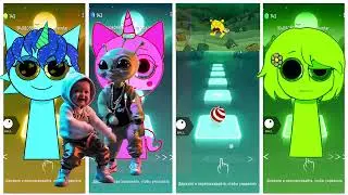 Incredibox Sprunki - Coffin Dance Song (Cover) Tiles Hop