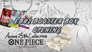 ONE PIECE EB02 BOOSTER BOX OPENING! Is It Worth It?? Anime 25th Collection! #unboxing #fun #tcg
