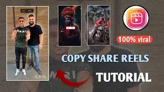 Image Copy Share Trending Reels Video Editing || Copy Share Reels editing