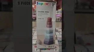 Набор для складывания Lupilu LIDL, 9 деталей, развивающая пластиковая башня-пазл LUPILU для детей...