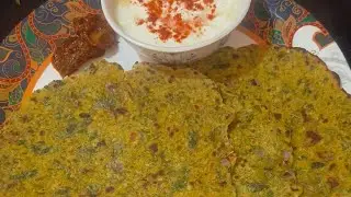 Methi paratha winter special Indian recipe #Indianrecipe #daivarnekichen #breakfast