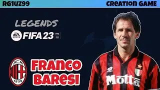 FIFA 23 | HOW TO CREATE FRANCO BARESI ON FIFA 23 | ITA_PS5