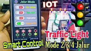 Smart Traffic Light App Control - Control Traffic Lights From an IoT Smartphone