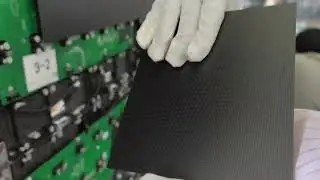The installation and disassembly of COB is just too simple #indoorledscreen #factory #4k #shorts