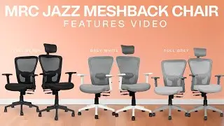 MRC Jazz Meshback features Video l MRC Executive Chairs