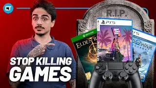 O que &eacute; o Stop Killing Games? Ser&aacute; LEI a preserva&ccedil;&atilde;o de jogos digitais na Uni&atilde;o Europeia?