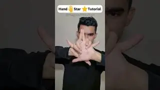 Miya Bhai Song Reels Challenge video | Hand ✋ Star ⭐ Tutorial | #shorts