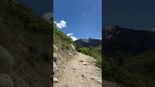 Steep hills hiking #birds #nature