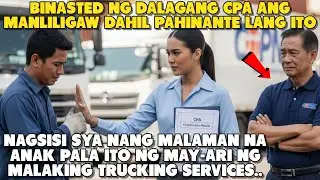 PINAHIYA AT BINASTED NG DALAGANG CPA ANG MANLILIGAW NA PAHINANTE, PERO NAGSISI SYA NANG MALAMANG..