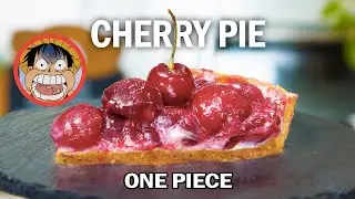 No-Oven Cherry Pie Inspired by One Piece 🍒