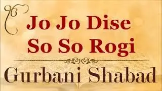 JO JO DISE SO SO ROGI II SHABAD GURBANI II GURLIKE SINGH II