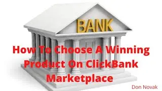 How To Choose A Winning Product On ClickBank Marketplace | The Five Golden Research Steps Revealed