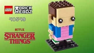 LEGO SPEED BUILD BRICKHEADZ ELEVEN 40549 ОЧЕНЬ СТРАННЫЕ ВЕЩИ