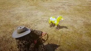 Giant And Tiny Banana Horses at MacFarlane's Ranch | Tamed By John Marston