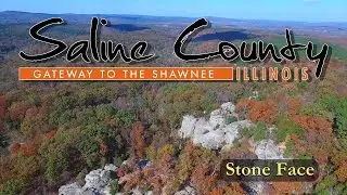 Old Stone Face in Southern Illinois