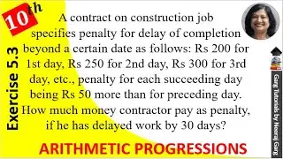A contract on construction job specifies a penalty for delay of completion beyond a certain date