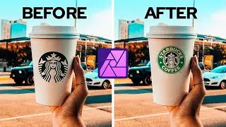 How to Replace a STARBUCKS Logo in Affinity Photo 2 iPad