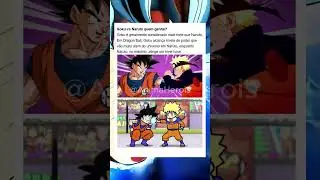 Grande luta #naruto  #dragonballz