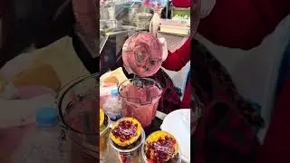 Real Fruit Juice on the Street of Korea | Satisfying Juice Making #juice #smoothie #shorts #juice