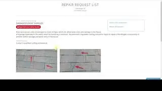 How To Create a Repair Request List