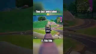 They just uninstalled 🙆🏾&zwj;♂️😂#fnclip #fortnite #he #uninstall #fortniteclips #fyp  #viral #funny