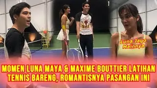 FULL LIVE! Luna Maya & Maxime Bouttier Romantis Latihan Tennis Bareng, Masih Nuansa Pengantin Baru