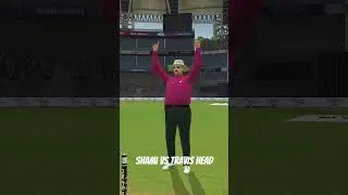 Mohammad Shami vs Travis Head - Wicket #indvsaus #indiacricket