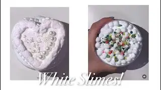 |Slime Compilation| White Slimes!