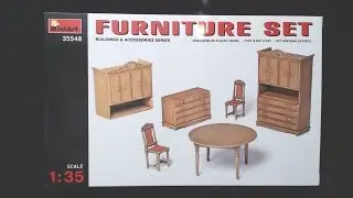 Furniture Set By MiniArt 1/35 scale