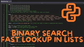 How to Find Values Fast in Python (Binary Search Explained)