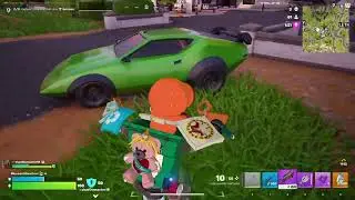 Fortnite South Park Event as Kenny McCormick with Boss