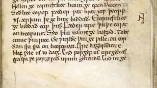 The Lord's Prayer Recited in Old English &mdash; F&aelig;der Ūre