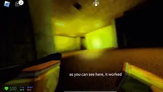 How to enter the backrooms in Nico's Nextbots Update (overhaul)