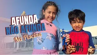 Afunda ou Não Afunda na Piscina? 😱💦