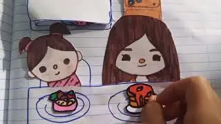 Boneca de papel do toca boca ☺️🤩 | e uma beb&ecirc; muito fofa 
