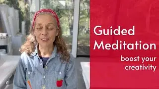 Guided meditation to boost creative thinking