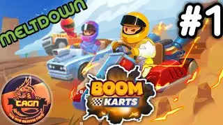 Boom Karts - Gameplay android |#1|MELTDOWN|The Avg Gaming Nerd (TAGN)