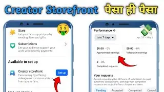 Facebook Creator Storefront Setup 💸 Creator Storefront Set-up 🤑 पैसा ही पैसा
