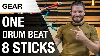 Do Sticks Matter? | 1 Drum Beat, 8 Sticks | Drum Stick Comparison | Thomann