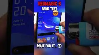 💀 RedMagic 6 Bend Test &ndash; Ultimate Durability Challenge: Unbreakable or FAIL?! 😱🔥#shorts #viralvideo