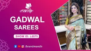 Gadwal Sarees Collection | WhatsApp Number 733 733 7000 | Brand Mandir Sarees LIVE