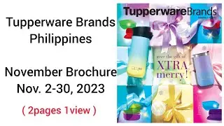 November Brochure 2023 Tupperware Philippines (2pgs 1view)
