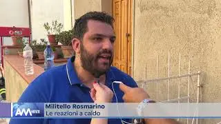 Militello Rosmarino - Situazione drammatica dopo gli incendi